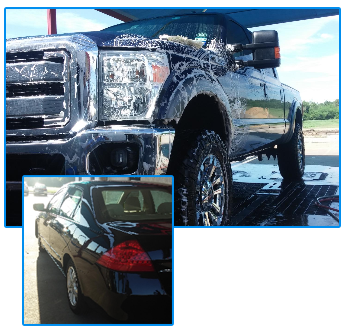 Hand Washed Truck and Car